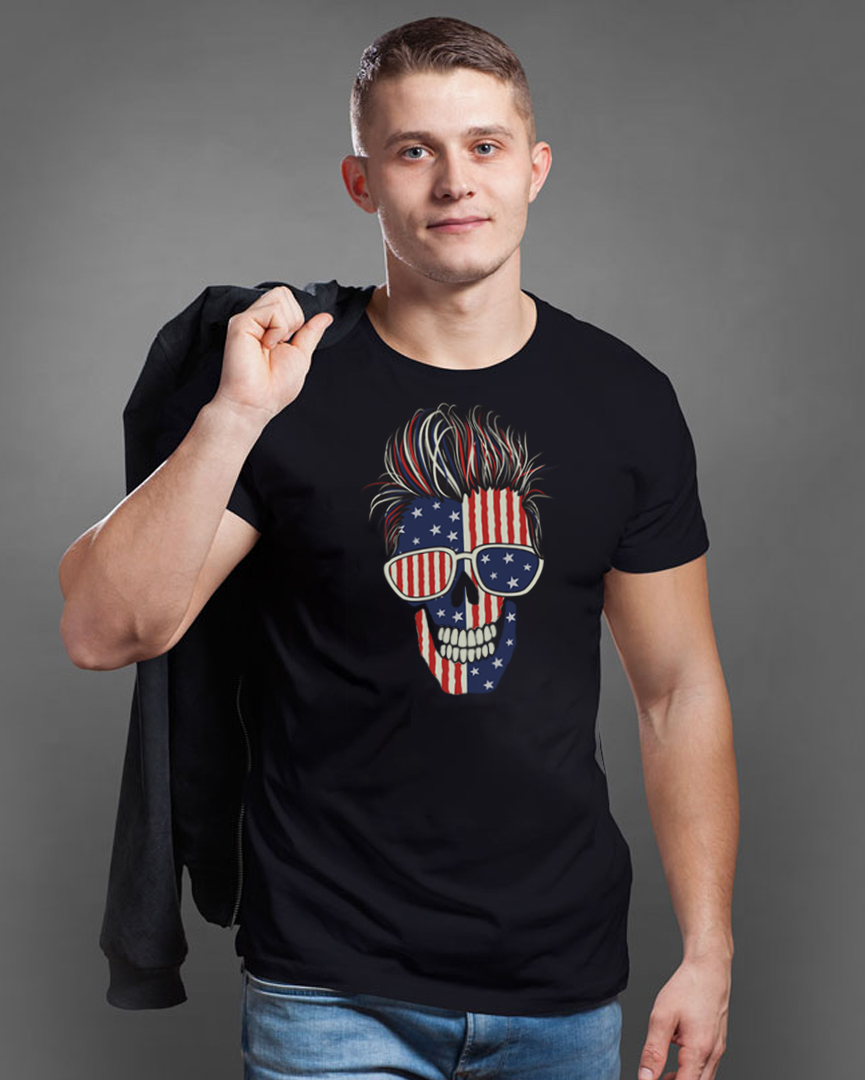 FERAL Patriot Shirt - Black